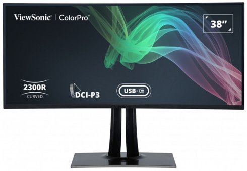 ViewSonic VP3881A 60 Hz 5 ms 37.5 inç UWQHD Kavisli Ekran+ Kavisli Ekran IPS Hoparlörlü HDMI Freesync 3840 x 1600 px LED Oyuncu Monitör