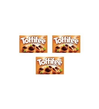 Toffifee Fındıklı Karamelli Çikolata 125 gr 3 Adet