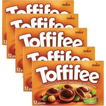 Toffifee Fındıklı Karamelli Çikolata 125 gr 5 Adet