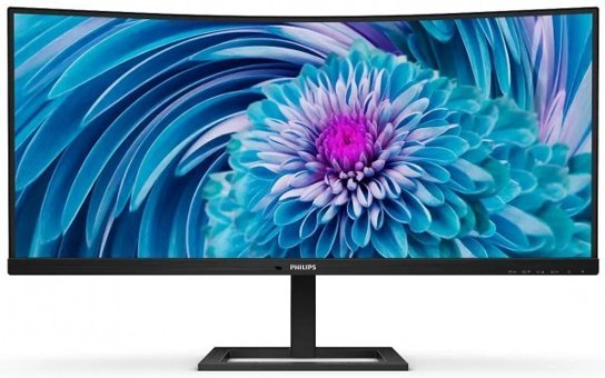 Philips 346E2CUAE/00 100 Hz 1 ms 34 inç UWQHD Kavisli Ekran Kavisli Ekran VA Hoparlörlü HDMI Freesync 3440 x 1440 px LED Oyuncu Monitör