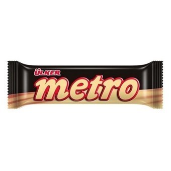 Ülker Metro Bisküvili Karamelli Çikolata 36 gr