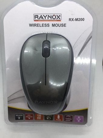 Raynox Rx-M200 Ergonomik Kablosuz Mavi Optik Mouse