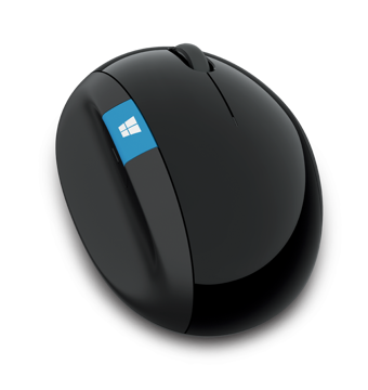 Microsoft L6V-00004 Ergonomik Kablosuz Siyah Blue Track Mouse