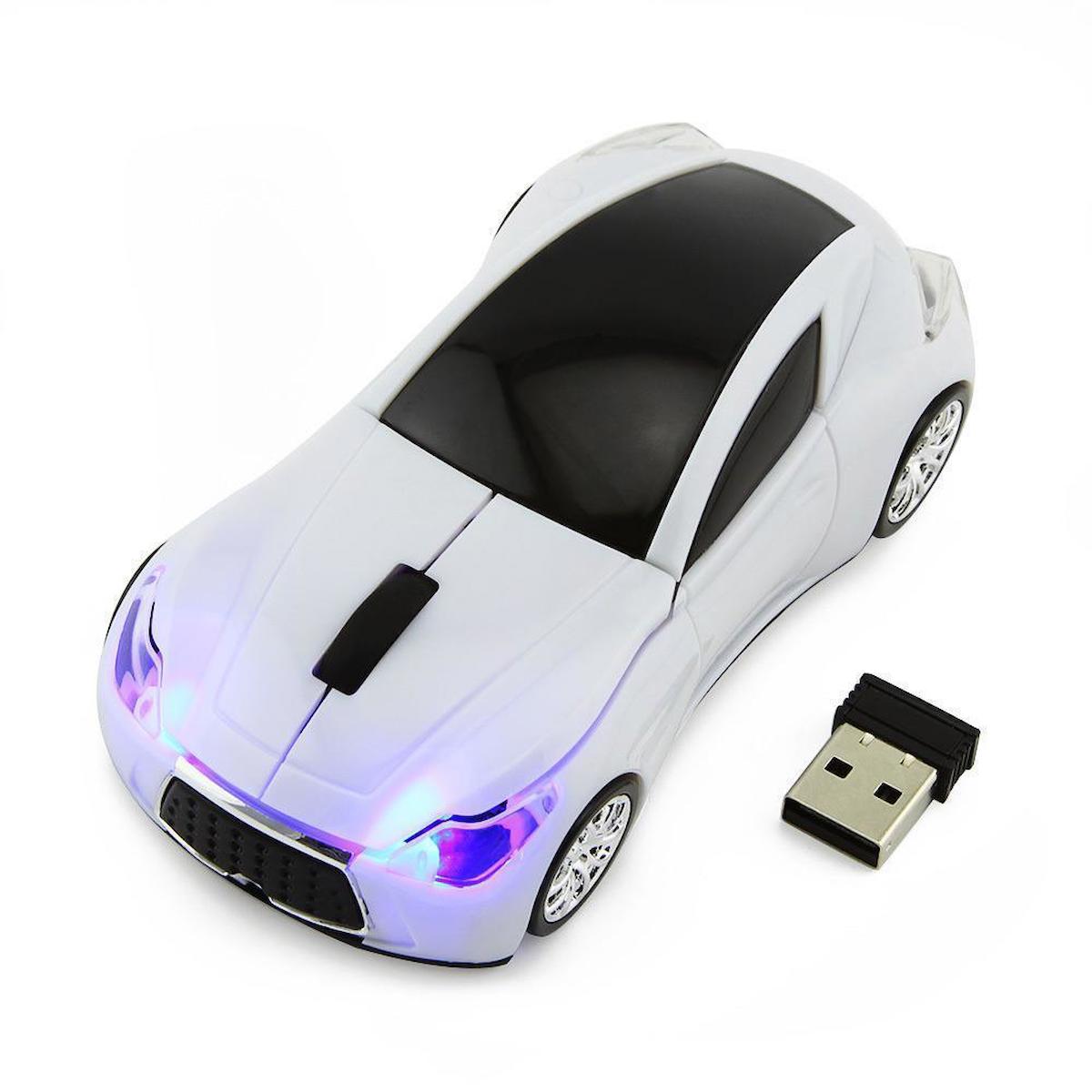 Profisher R1114As-1 Ergonomik Kablosuz Beyaz Mouse