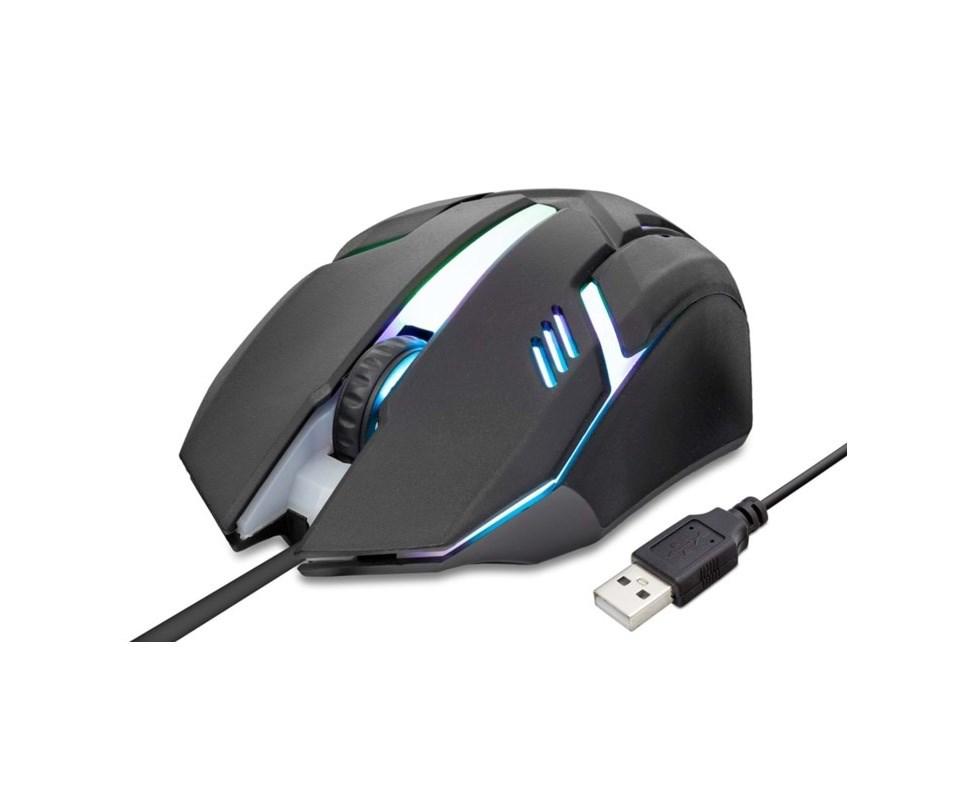 Concord C-20 RGB Kablolu Siyah Gaming Mouse