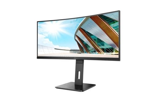 AOC CU34P2A 100 Hz 1 ms 34 inç UWQHD Kavisli Ekran Kavisli Ekran VA Hoparlörlü HDMI Freesync 3440 x 1440 px LED Oyuncu Monitör
