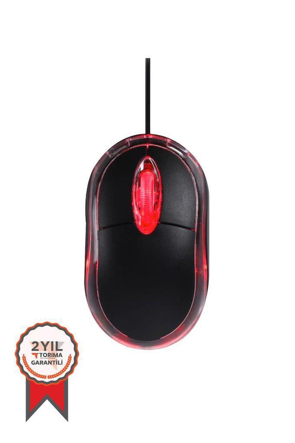 Torima Tm-05 Kablolu Siyah Optik Mouse