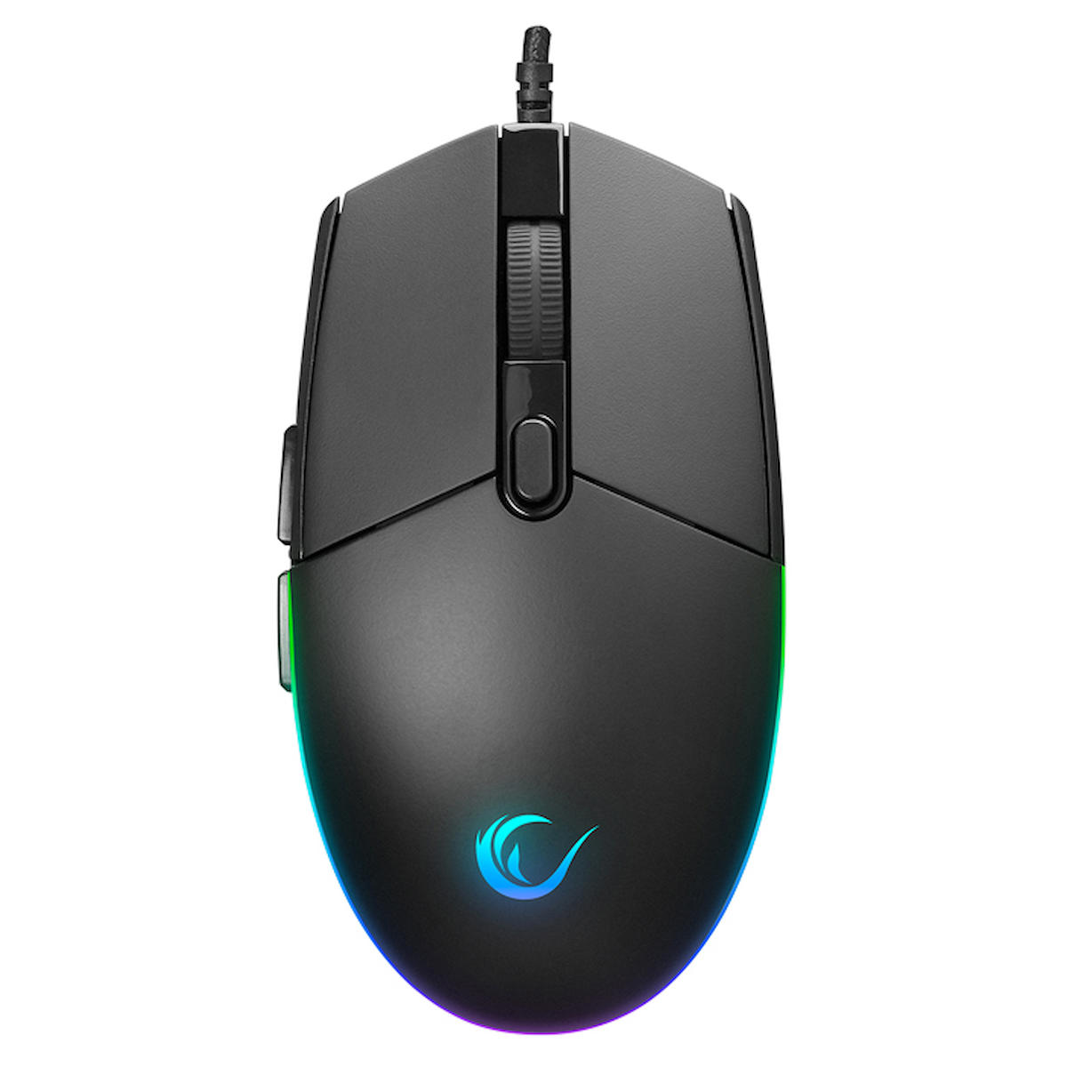 Rampage SMX-R18 RGB Kablolu Siyah Optik Mouse
