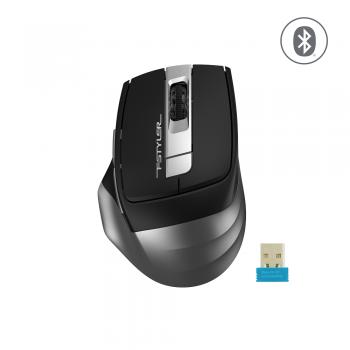 A4 Tech ‎FG10 Makrolu Kablosuz Gri Optik Mouse