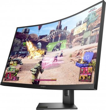 HP Omen 27c 35D67E9 240 Hz 1 ms 27 inç WQHD Kavisli Ekran VA HDMI Freesync 2560 x 1440 px LED Oyuncu Monitör