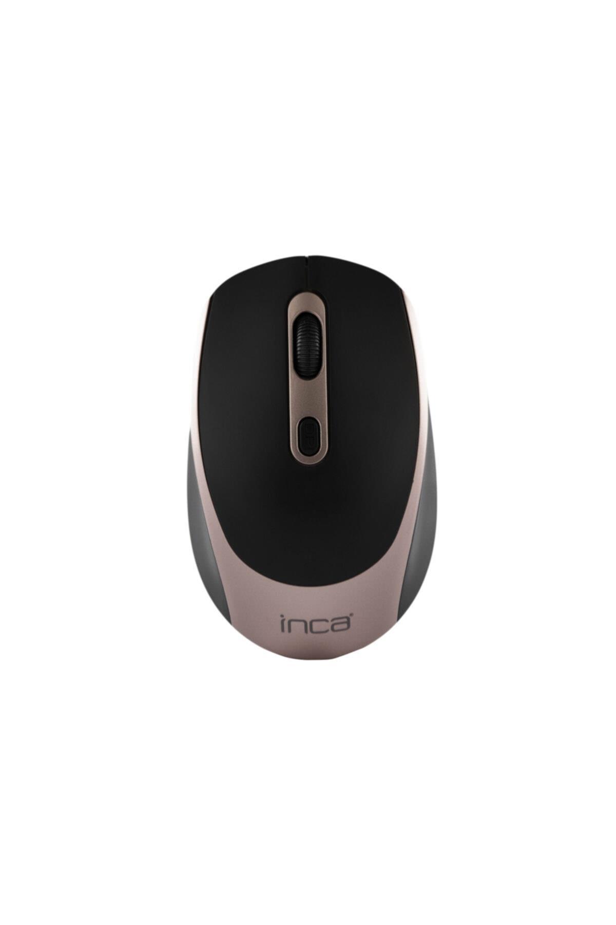 Inca IWM-211Rg Sessiz Kablosuz Rose Gold Optik Mouse
