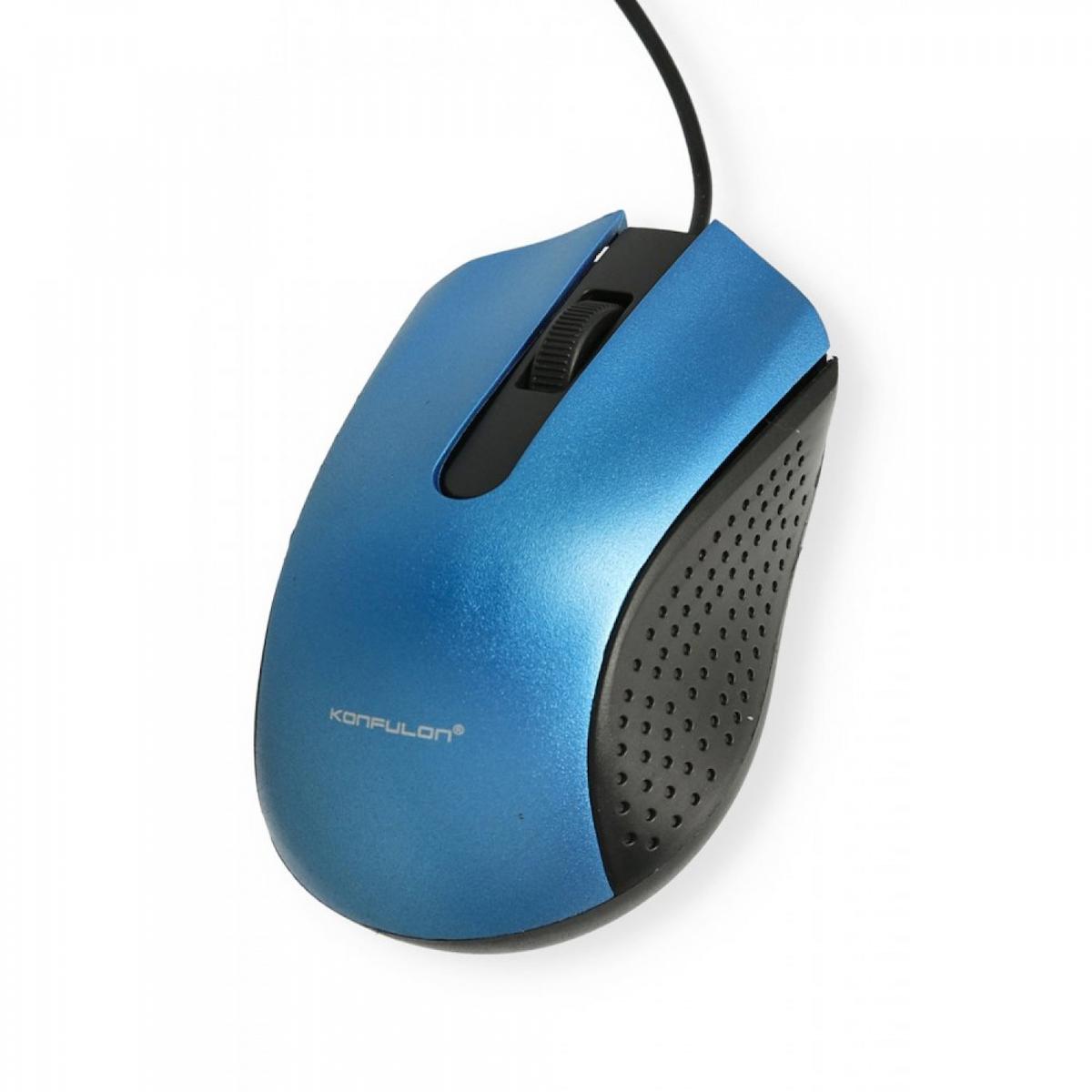 Konfulon B300 Kablolu Mavi Optik Mouse