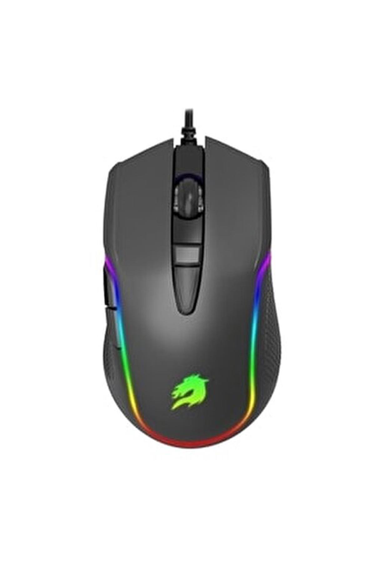 A4 Tech M910-K RGB Kablolu Siyah Optik Mouse