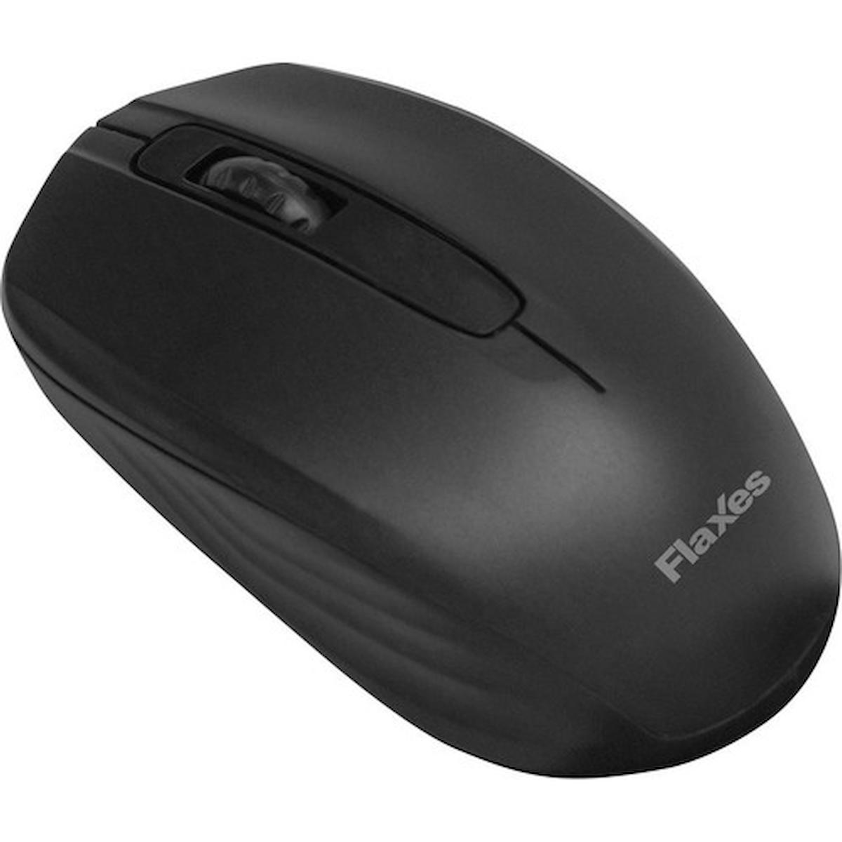 Flaxes FLX-815S Kablolu Siyah Optik Mouse