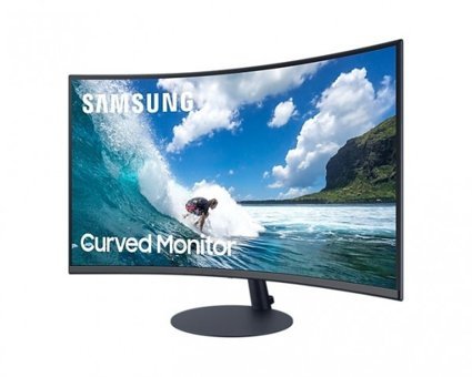Samsung LC24T550FDMXUF 75 Hz 4 ms 23.6 inç FHD Kavisli Ekran VA VGA HDMI Freesync 1920 x 1080 px LED Oyuncu Monitör