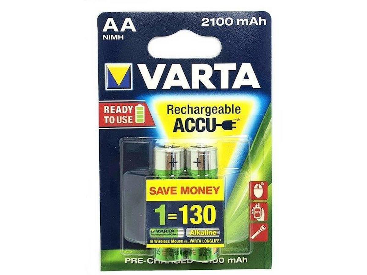 Varta Ni-Mh AA / Kalem Şarjlı Pil 2'li
