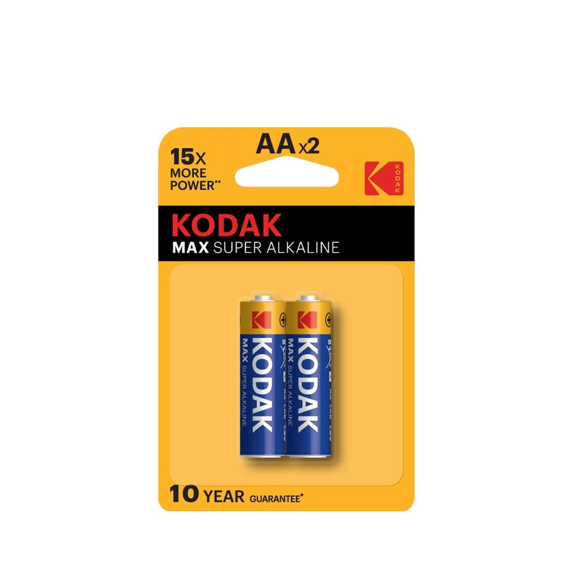 Kodak LR06 1.5 V Alkalin AA / Kalem Şarjlı Pil 2'li