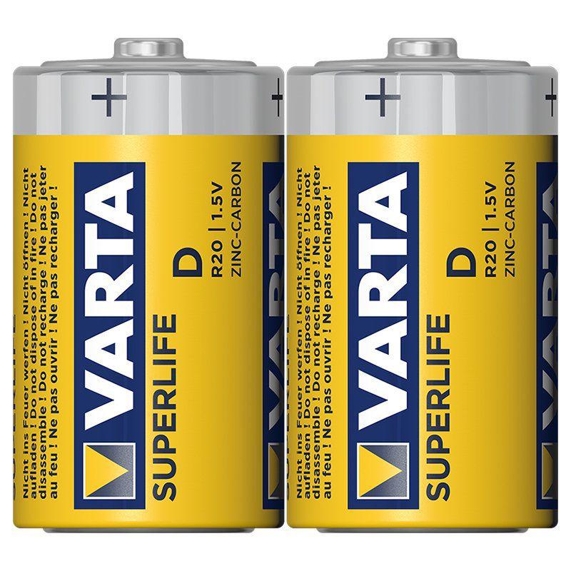 Varta R20 1.5 V Çinko D / Büyük Pil 24'lü