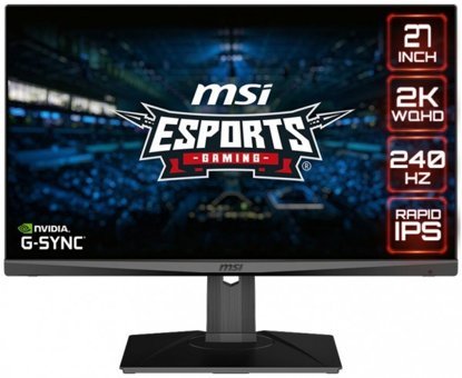 MSI Optix MAG274QRX 240 Hz 1 ms 27 inç WQHD IPS HDMI G-Sync 2560 x 1440 px LED Oyuncu Monitör