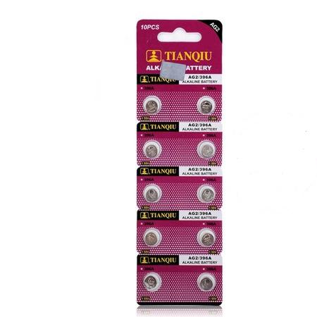 Tianqiu AG2 LR726396 1.55 V Alkalin Düğme Pil 10'lu