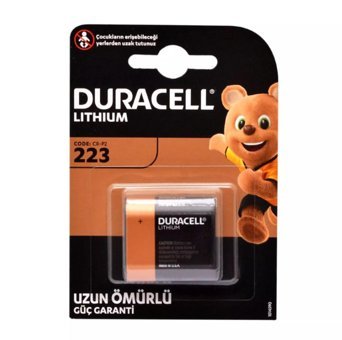 Duracell DL223 6 V Lityum 223 Pil