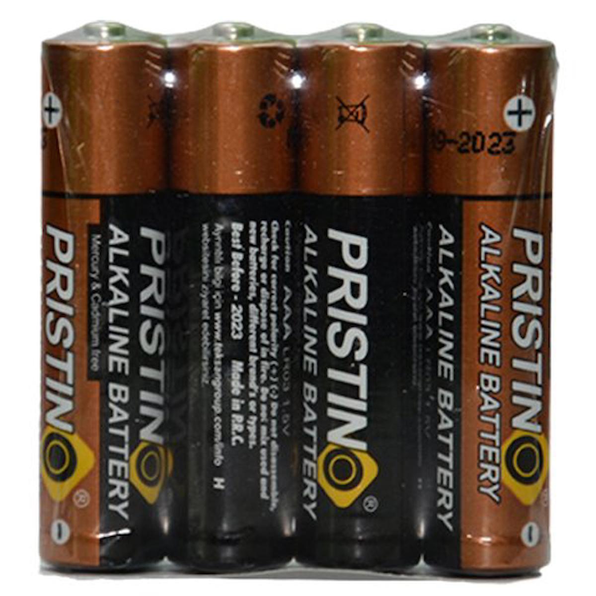 Prıstıno LR03 1.5 V Alkalin AAA / İnce Kalem Pil 4'lü