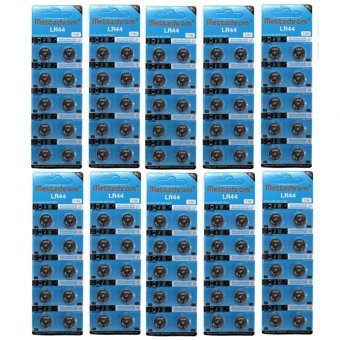 Mettzchrom LR44 1.5 V Alkalin Düğme Pil 1000'li