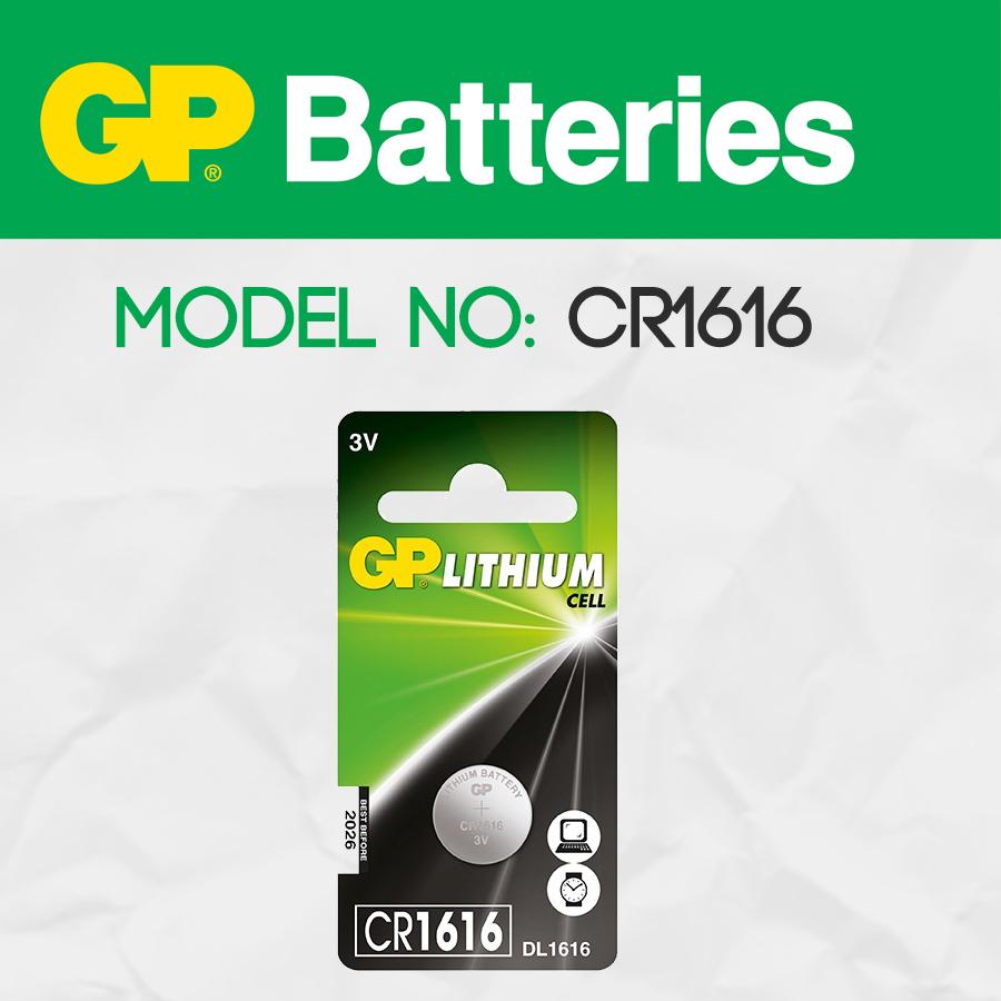 Gp CR1616 3 V Alkalin Düğme Pil
