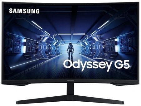 Samsung Odyssey G5 LC32G55TQBUXUF 144 Hz 1 ms 31.5 inç WQHD Kavisli Ekran VA HDMI Freesync 2560 x 1440 px LED Oyuncu Monitör