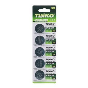 Tinko CR2430 3 V Lityum Düğme Pil 5'li