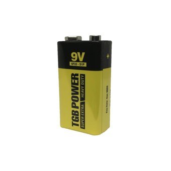 Hellove 6F22 9 V Alkalin Pil