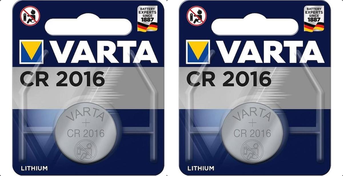 Varta CR2016 3 V Lityum Düğme Pil