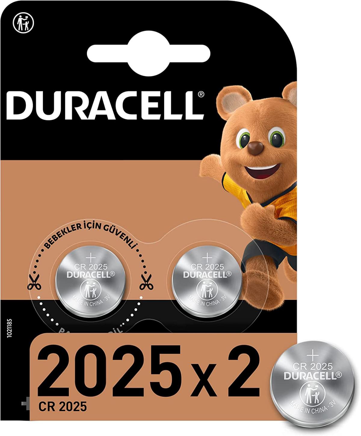 Hector Emprorium CR2025 3 V Lityum Düğme Pil 2'li