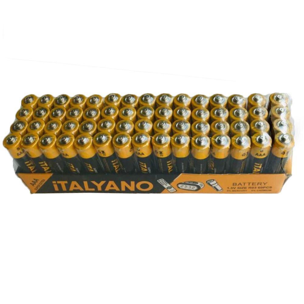 Hasbros 1.5 V AAA / İnce Kalem Pil 60'lı