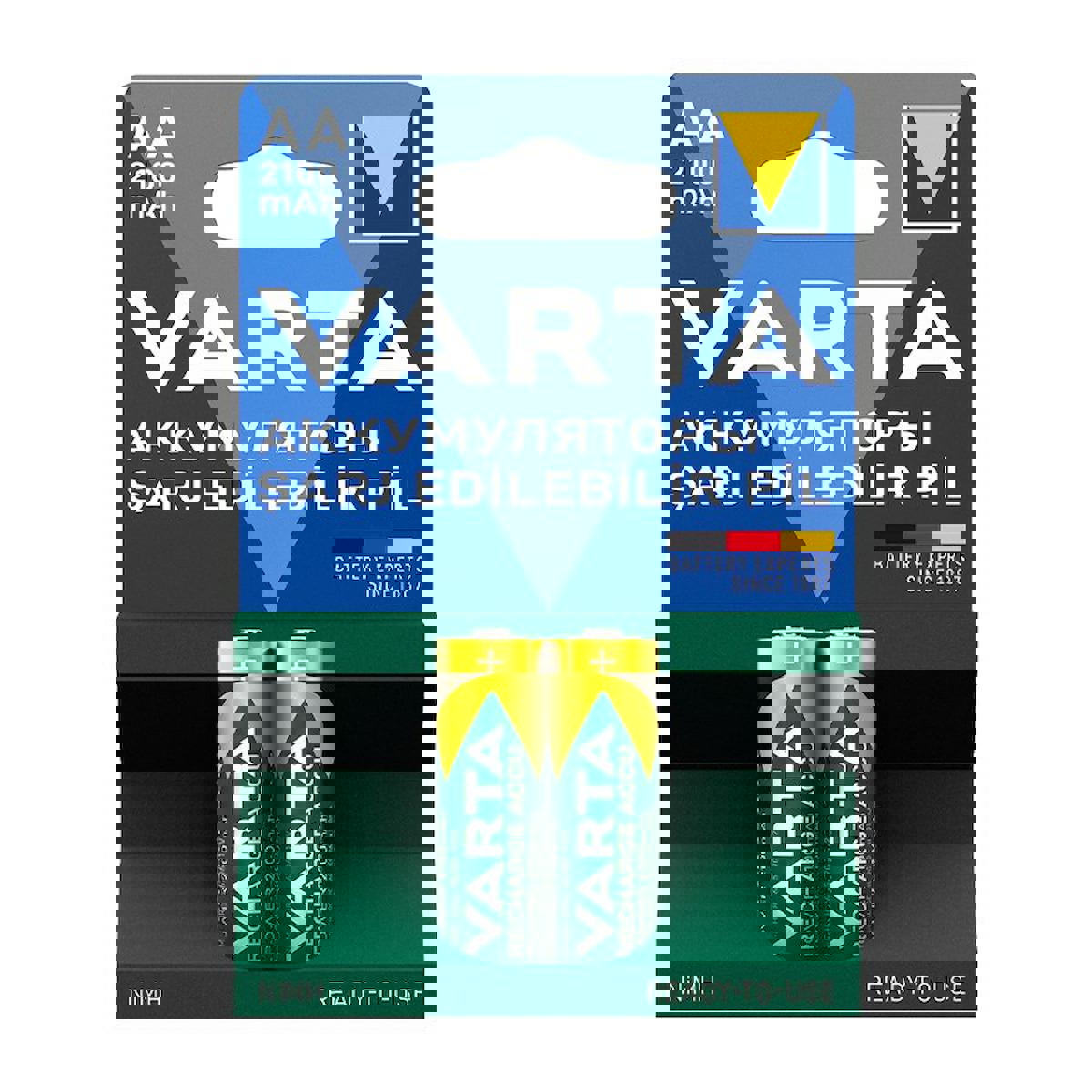 Varta HR6 56706 1.2 V 2100 mAh Ni-Mh AA / Kalem Şarjlı Pil 2'li