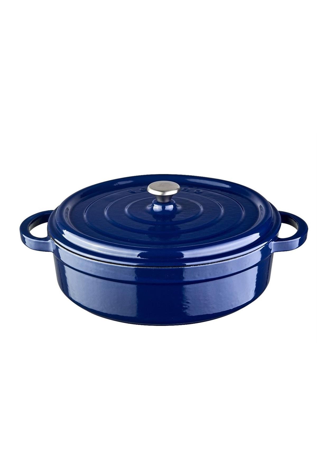 Leggno Flame Flm4881St28Bl 28 cm Döküm Sığ Tencere