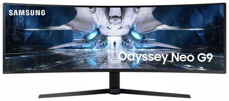 Samsung Odyssey Neo G9LS49AG950NUXUF 240 Hz 1 ms 48.8 inç UW-DQHD Kavisli Ekran VA HDMI Freesync G-Sync 5120 x 1440 px LED Oyuncu Monitör