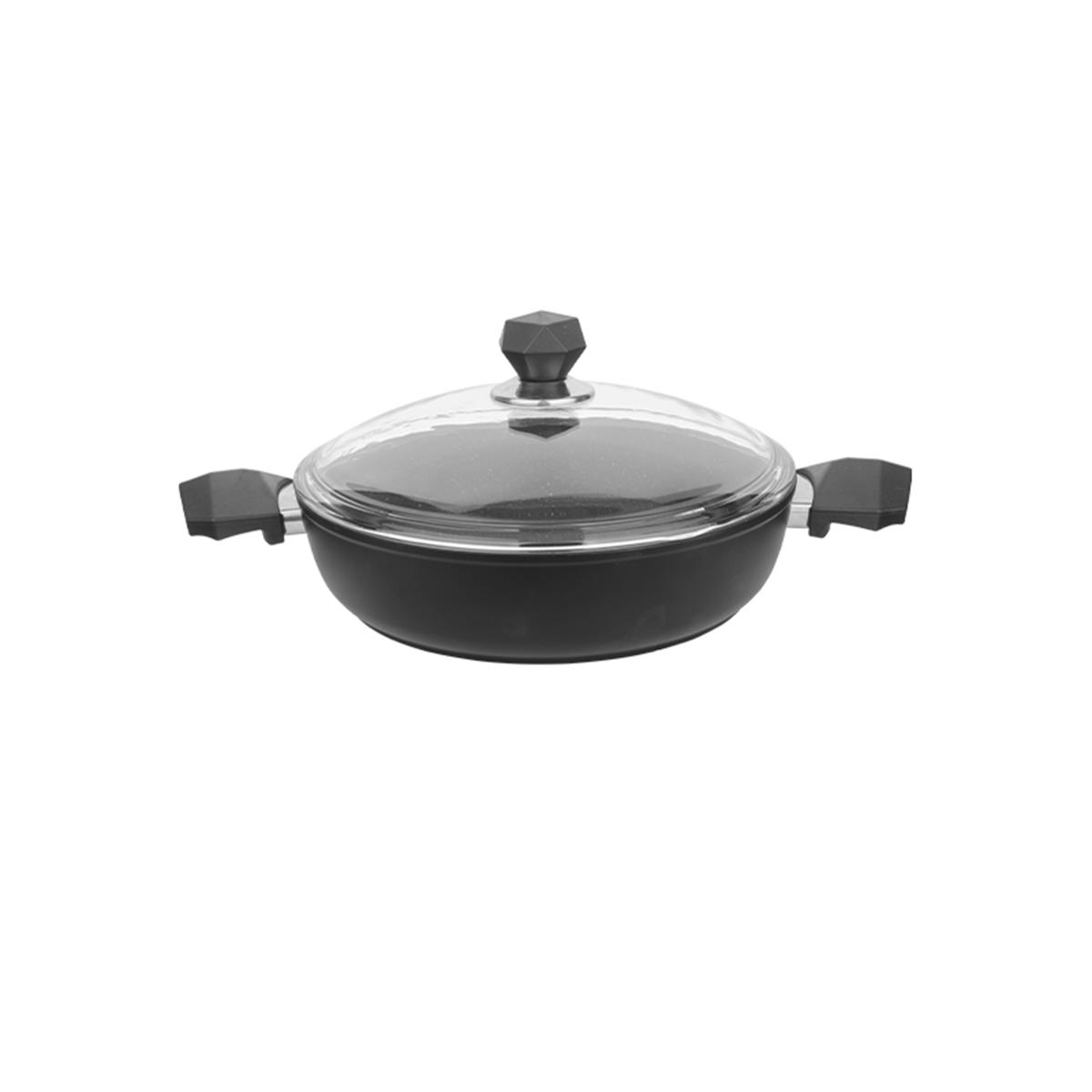 Ar Yıldız Core Granit 30 cm Granit Kısa Tencere