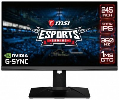 MSI Oculux NXG253R 360 Hz 1 ms 24.5 inç FHD IPS HDMI G-Sync 1920 x 1080 px LED Oyuncu Monitör