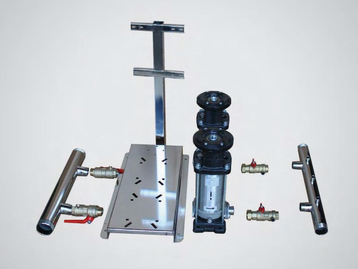 PAKET HİDROFOR ÇİFT POMPALI ŞASE TAKIMI