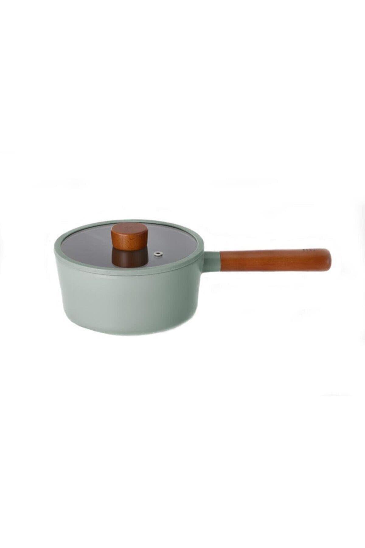 Neoflam Fika Cam Kapaklı 18 cm Alüminyum Döküm Sos Tenceresi