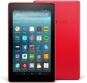 Amazon Fire 7 16 GB Android 1 GB Ram 7.0 İnç Tablet Kırmızı