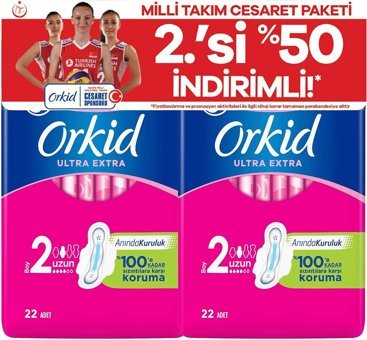 Orkid Extra Ultra İnce 48'li Hijyenik Ped 1 Adet