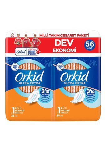 Orkid Ultra Extra İnce 28'li Hijyenik Ped 2 Adet