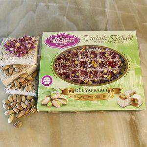 Yıldırım Şekerleme Fıstıklı Çifte Kavrulmuş Lokum 300 gr