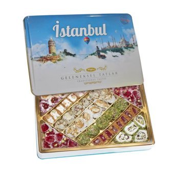 Tuğba Kuruyemiş Geleneksel Tatlar İstanbul Karışık Lokum 540 gr