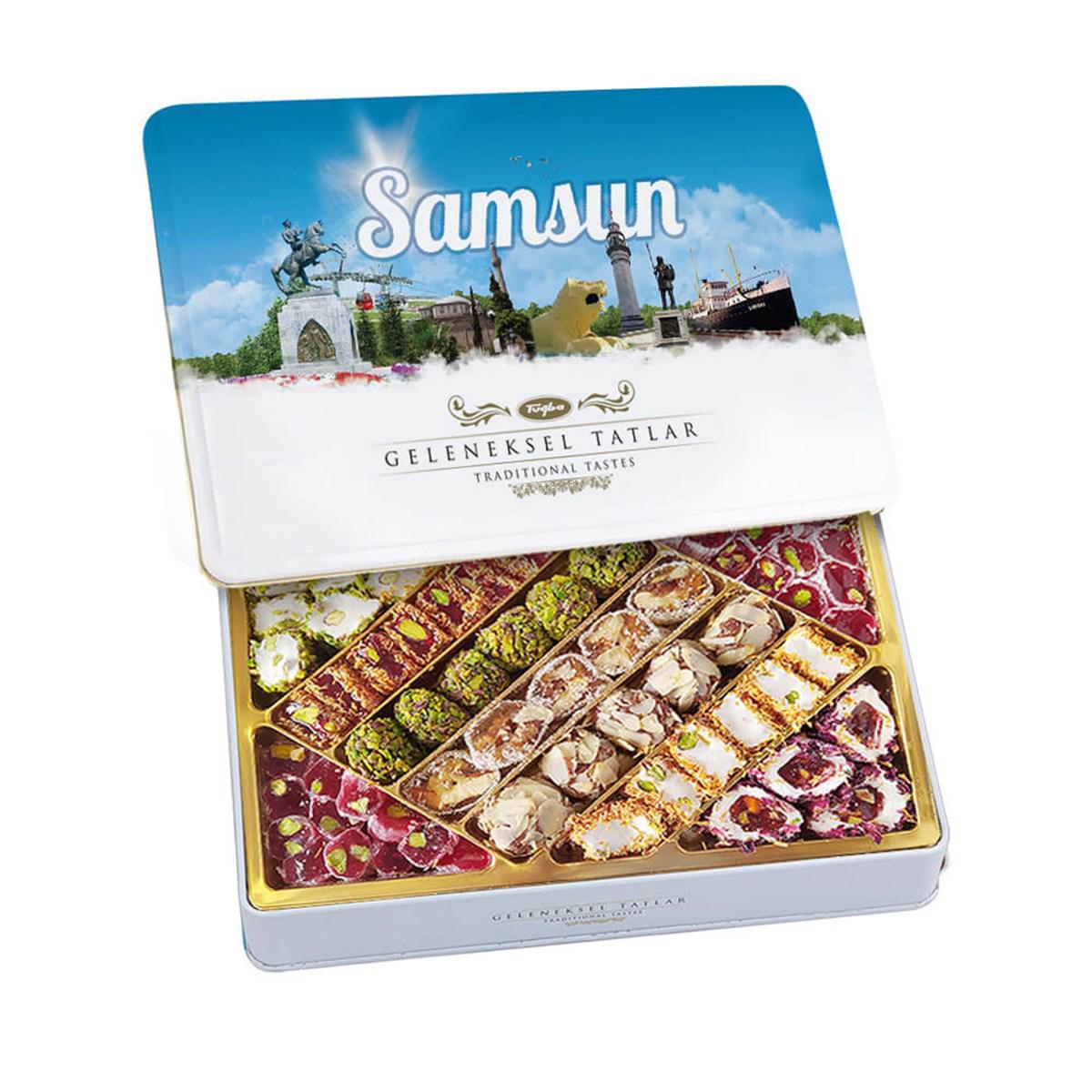 Tuğba Kuruyemiş Geleneksel Tatlar Samsun Karışık Lokum 540 gr