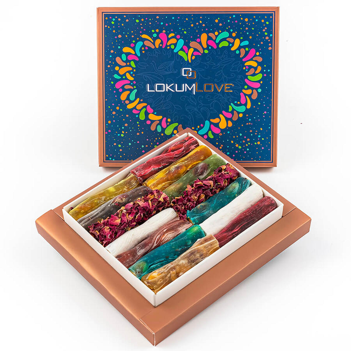 Lokum Love Karışık Fıstıklı Lokum 300 gr