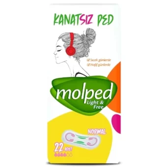 Molped İnce 22'li Hijyenik Ped 1 Adet