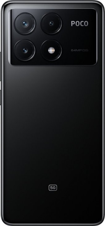 Poco X6 Pro 256 GB Hafıza 8 GB Ram 6.67 inç 64 MP Çift Hatlı AMOLED Ekran Android Akıllı Cep Telefonu Siyah